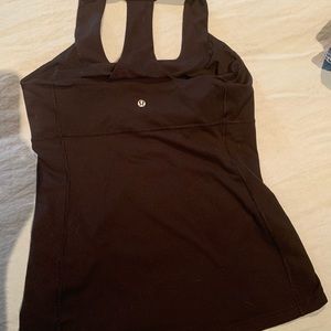 Lululemon tank with shelf bra size 12